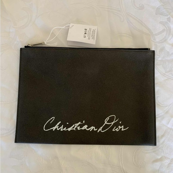 Dior Leather 1947 Lily Of The Valley Pouch - Picture 3 of 9